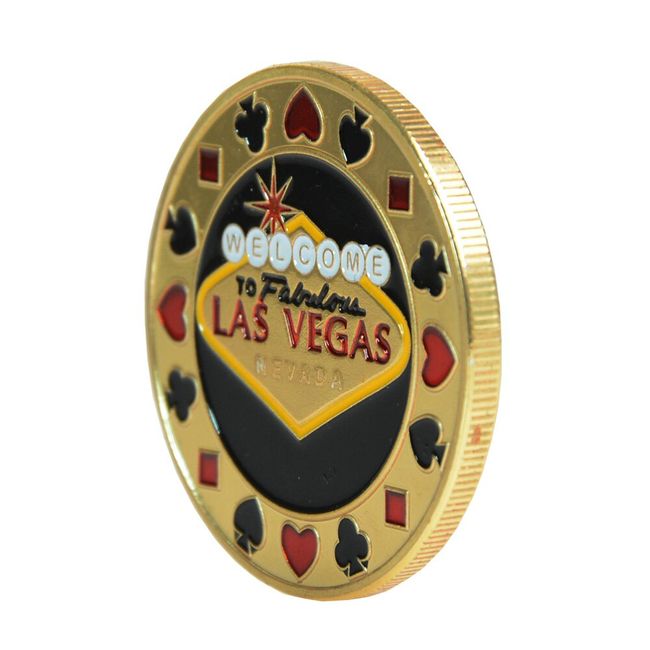 Welcome Las Vegas Poker Chips, Vegas Coins Collection