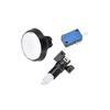 Rebower Game Push Buttons LED Light with Micro Switches for Arcade Game 60mm