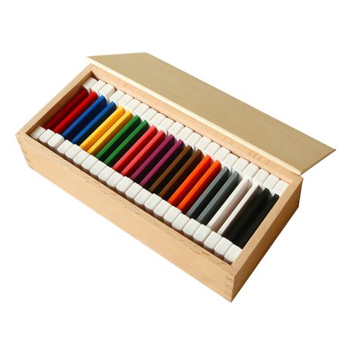 MONTESSORI OUTLET Safety Color Tablets (2nd Box) for 3-6 Years Montessori Education at School and Home