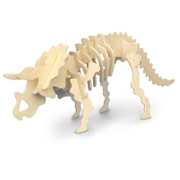 Quay Triceratops Woodcraft Construction Kit FSC
