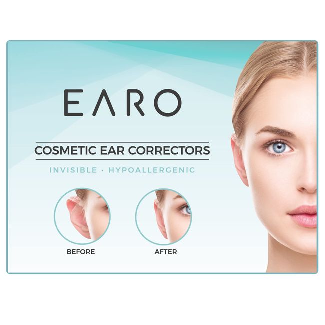 Earo Cosmetic Ear Corrector | Protruding Ear Solution | 20 Patches | Alternative To Otoplasty Surgery | No More Big Ears Sticking Out