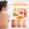 2PC Turmeric Soap Bar for Face & Body-Tumeric Soap,Acne, Dark Spots, Smooth Skin