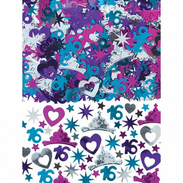 Amscan Sweet 16 Mega Value Pack Confetti