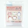 Greeting Life Gift Message Card Pack Ribbon KE-57 Pink