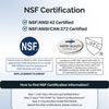 RWF0500A Refrigerator Water Filter Replacement for 4396508, WFL400, NL240V, 2P