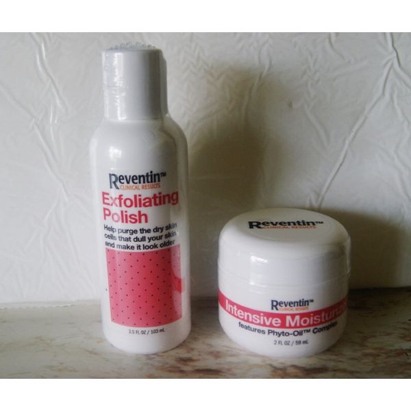 Reventin Exfoliating Polish and Intensive Moisturizer