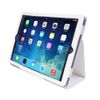 Tuff-Luv Type View Colour block Essentials Case Cover with Screen Protector for iPad Air - White