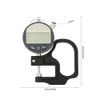 Wendry Digital Thickness Gauge, LCD Digital Display, Measuring Range is 0-12.7mm, Thickness Meter Electronic Micrometer with LCD Display