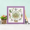 Bothy Threads Counted Cross Stitch Kit - How Does Your Garden Grow?