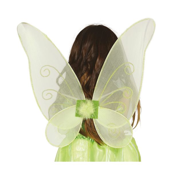 FIESTAS GUIRCA GUI16362 - Green Butterfly Wings 46cm
