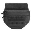 Real WARRIOR ASSAULT SYSTEMS WAS Drop Down Utility Pouch Drop Down Utility Pouch Velcro W-EO-DDVUP (Black)