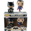 Funko DC Heroes Batman VS. Superman Metallic 2-Pack Pop Vinyl Set