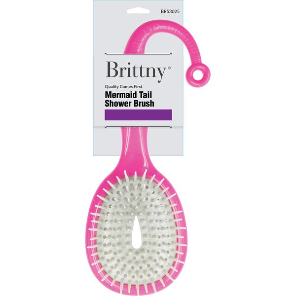 Brittny Brush Shower Mermaid Tail