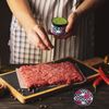 LIHAO 2 inch Grinder 4 Layer Zinc Alloy Spice Grinder - Rose, Skull & Wavy Pattern