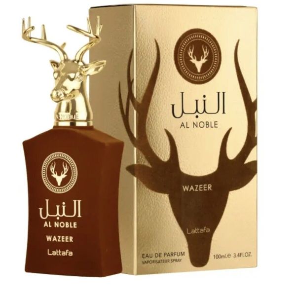 Lattafa Al Noble Wazeer 3.4oz EDP Spray Unisex New In Box Free Shipping.