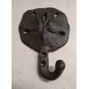 Towel Hat Bath Nautical SAND DOLLAR WALL HOOK Beach Shore Rust Finish