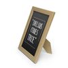 A5 Oak wooden effect Photo/Picture frame Wall Mountable with acrylic display