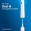 Replacement Toothbrush Heads Compatible with Braun Electric Toothbrushes, 4pcs, Small Round Brush Head for Oral B Rechargeable Toothbrush, Accessories for Pro Care
