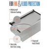 Fireproof Document Bag Envelope Size Cash Bags with Zipper Small Water Resistant