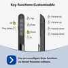 Norwii N76 Rechargeable Presentation clicker with Pointer, Long Range Presentation Remote, Wireless Presenter for PowerPoint Presentations, Slide Control (Green Light)