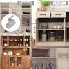 Zmart Cabinet LED Sensor Light 10 Pcs Cupboard 0.25 W Interior Hinge Wardrobe Kitchen Night Light