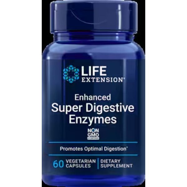 4 PACK Life Extension Enhanced Super Digestive Enzymes (NO Probiotics)