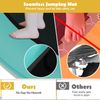 Mini Jumping Kids Double-Layer Structure Trampoline w/ Metal Frame Enclosure Net