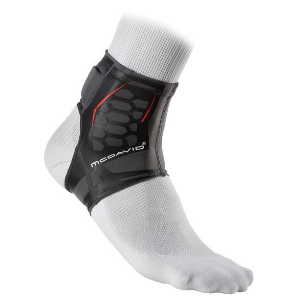 McDavid MD4100-01-34 Runners Therapy Achilles Sleeve, Black, Large