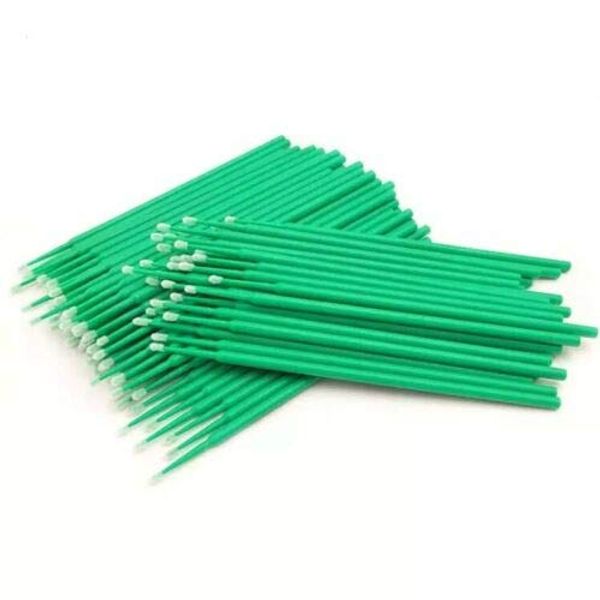 HoitoDeals Disposable Lash Eyelash Micro Brush Mascara Wands Applicator For Makeup (100 Brushes)