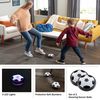 Hover Soccer Ball 2-Pack Air Balls with Led Lights Black