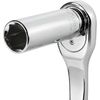 Alltrade 642202 1/2" Dr. 11/16" 6Pt deep Socke, Silver
