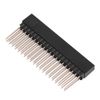 AMONIDA 40 Pin Female Pin Headers, Ideal Socket Connector for PCB, Integrated Circuit, RPi, Breadboard, Compatible with Personal Computer