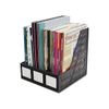 Advantus 34091 Literature File, Three Slots, Black