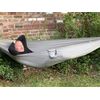 Lightweight Single Hammock in Medium grey Nylon by Wild Earth