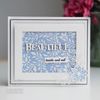 Sue Wilson - Beautiful - Craft Die & Stamp Set