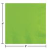 Creative Converting Beverage Napkin, 3 PLY, One size, Fresh Lime