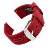 Archer Watch Straps - Canvas Quick Release Watch Bands (Carmine Red, 22mm)