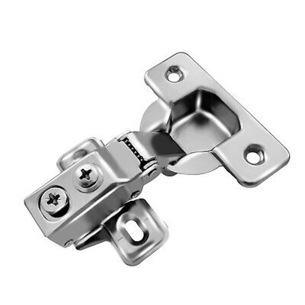 Berta  5/8” Overlay Soft Closing Face Frame Cabinet Door Hinges (4 Pack)