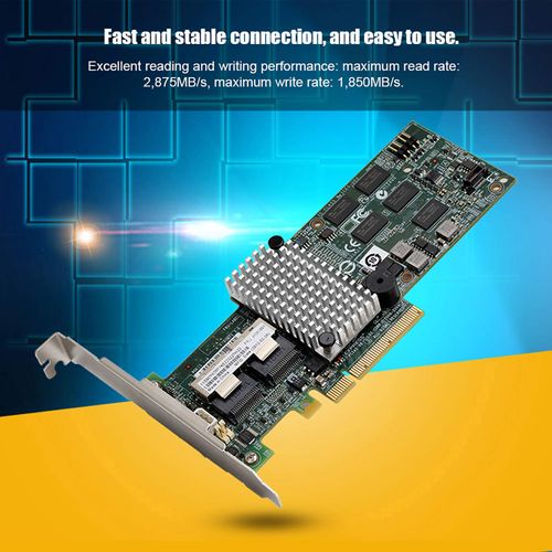 M5015 Array Card, Smart Array Card RAID Controller, M5015 Megaraid 9260 to 8i SATA/SAS Controller RAID 6G PCIe x8 for LSI 46M0851