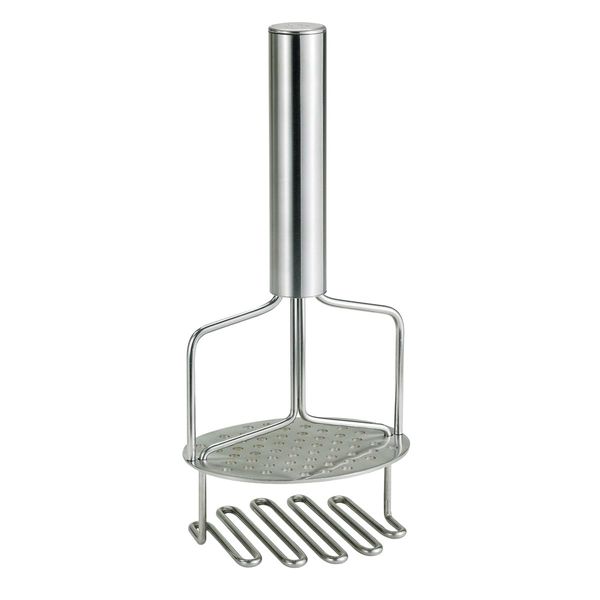 HIC Kitchen Dual-Action Potato Masher and Ricer, 18/8 Stainless Steel