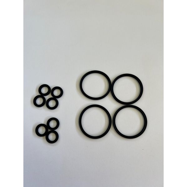 Kinetico Water Softener Quad Ring Kit For Control, Drain, Piston. 11 Pieces, New