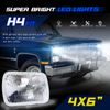 4X6" LED Headlights Hi/Lo Beam for 1975-1985 Cadillac Eldorado AA