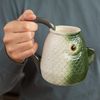 Thumbs Up UK GFTFSHMUG Gift Mug, Ceramic, Green
