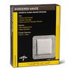 Medline Bordered Gauze, 4" x 4" Adhesive Island Wound Dressing, Sterile, 15 Count