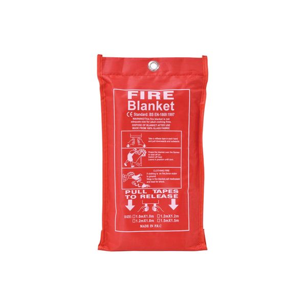 Mercury | Large Quick Release Fire Blanket | 1 Metre