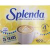 2x SPLENDA Zero Calorie Sweetener 400 Count Packets 14.1 oz Box - 2 PACK