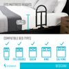 Stander BedCane, Adult Bed Rail and Support Handle, Bedside Safety Elderly Stand Assist with Organizer Pouch