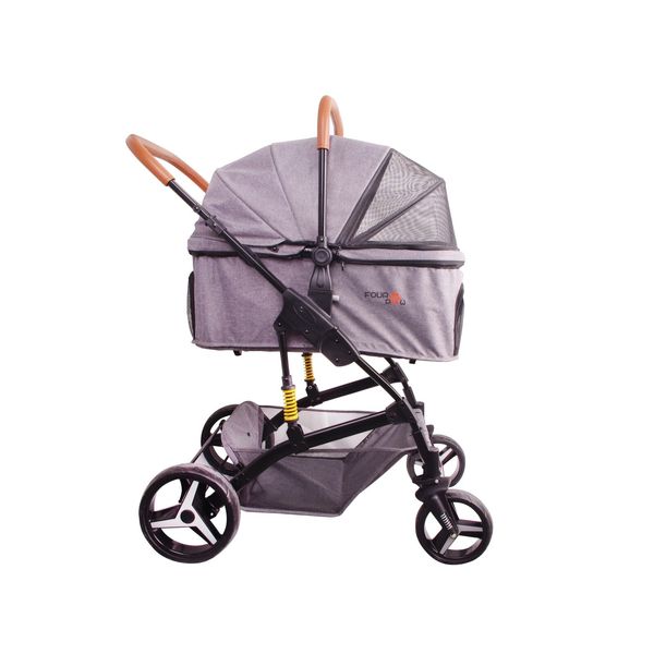 Pet Stroller Up to 55lbs Folding Lightweight Dog Stroller Cat Travel Stroller...