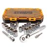 DEWALT Drive Socket Set, SAE/Metric, 1/2-Inch, 23-Piece (DWMT73813)