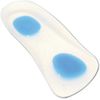 Silipos SoftZone 4012 ¾ Length Foot Insole - Large, Multi-Density Silicone Cushion with Deep Heel Cup for Arch Support, Pressure Relief, Absorbing Shock